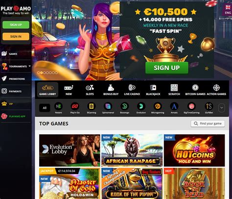playamo casino 6  PlayAmo launched in 2016 and features in excess of 1800 titles from a multitude of leading software houses including Microgaming, NetEnt, Betsoft and Play ‘N Go